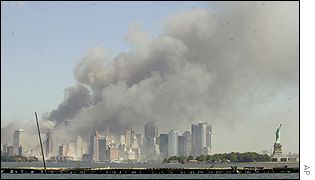 A view of New York after the attack